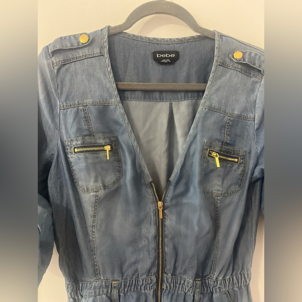 Denim Bebe Jumpsuit